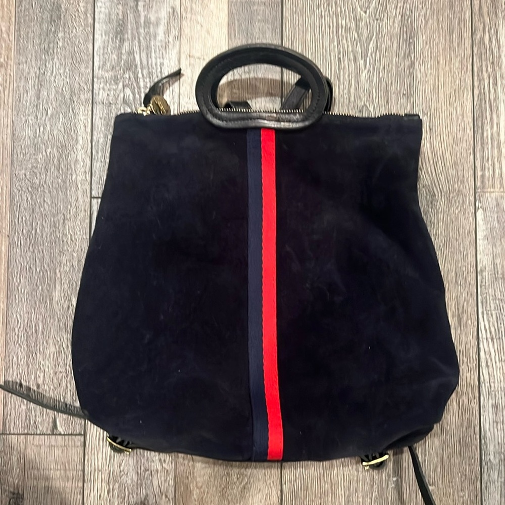 Clare V. Suede backpack
